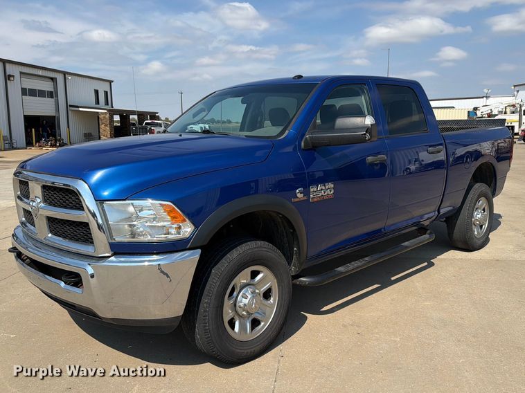 image for item EW8962 2018 RAM 2500 Crew Cab pickup truck