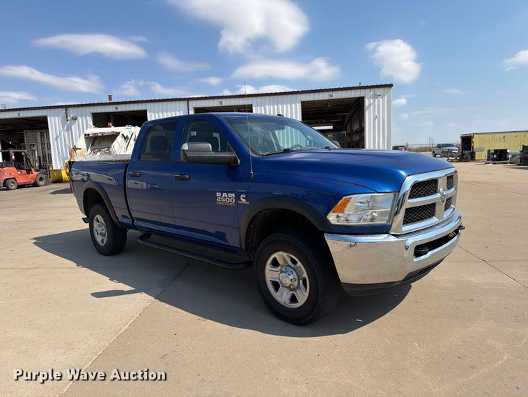 image for item EW8962 2018 RAM 2500 Crew Cab pickup truck