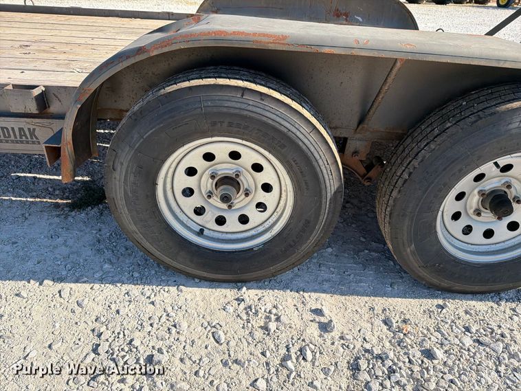 image for item EX0067 2021 Kodiak utility trailer