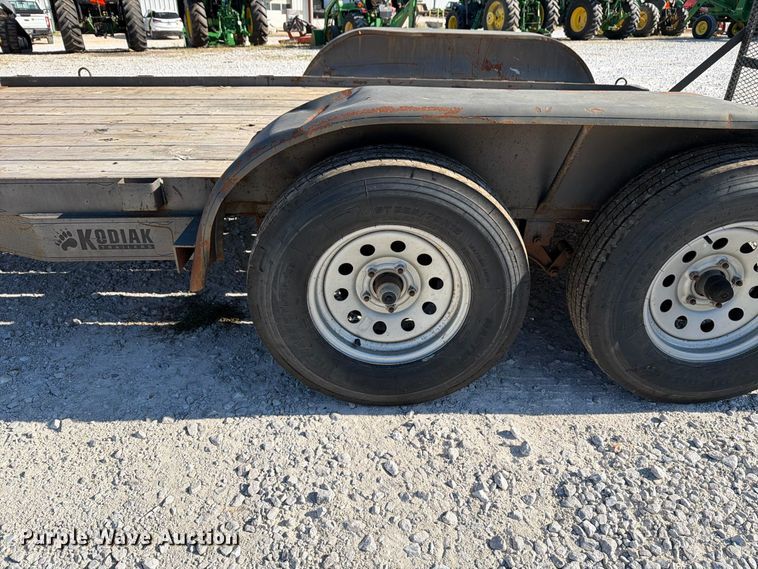 image for item EX0067 2021 Kodiak utility trailer