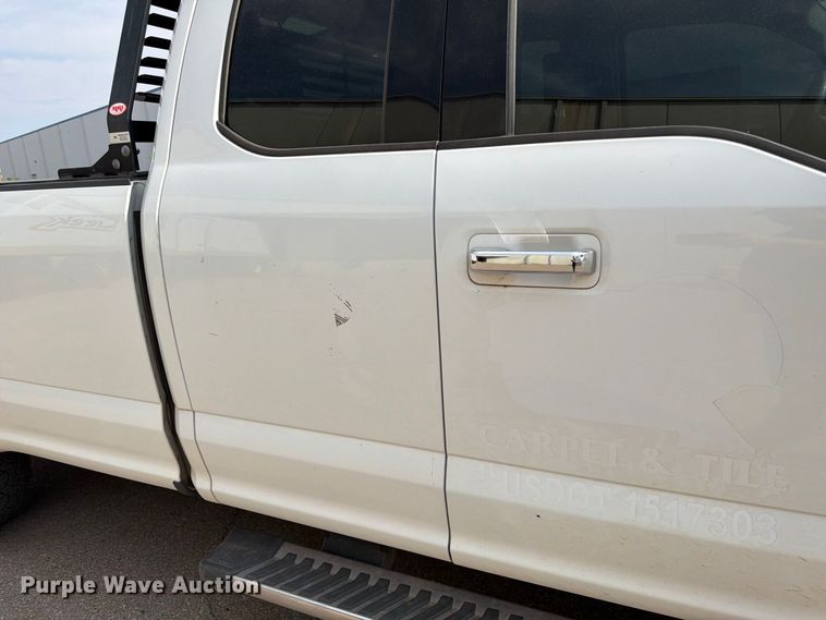 image for item EX0561 2019 Ford F250 Super Duty Ext. Cab pickup truck