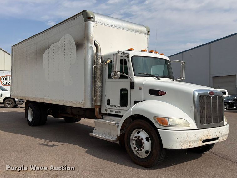 image for item EX0562 2016 Peterbilt 330 box truck