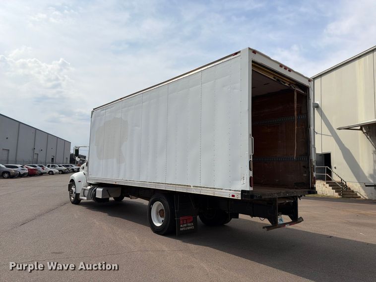 image for item EX0562 2016 Peterbilt 330 box truck