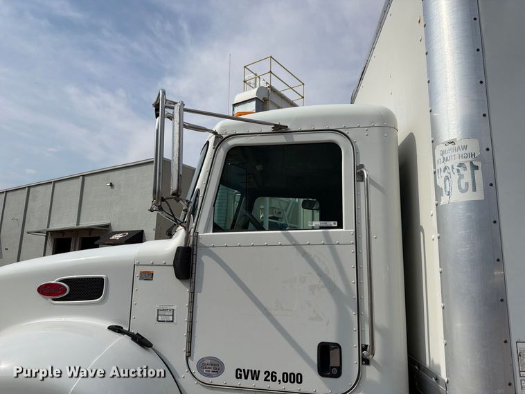 image for item EX0562 2016 Peterbilt 330 box truck