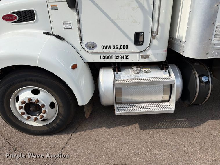 image for item EX0562 2016 Peterbilt 330 box truck