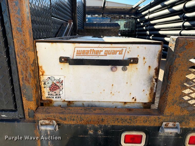 image for item EX1024 2017 Ford F350 Super Duty flatbed pickup truck