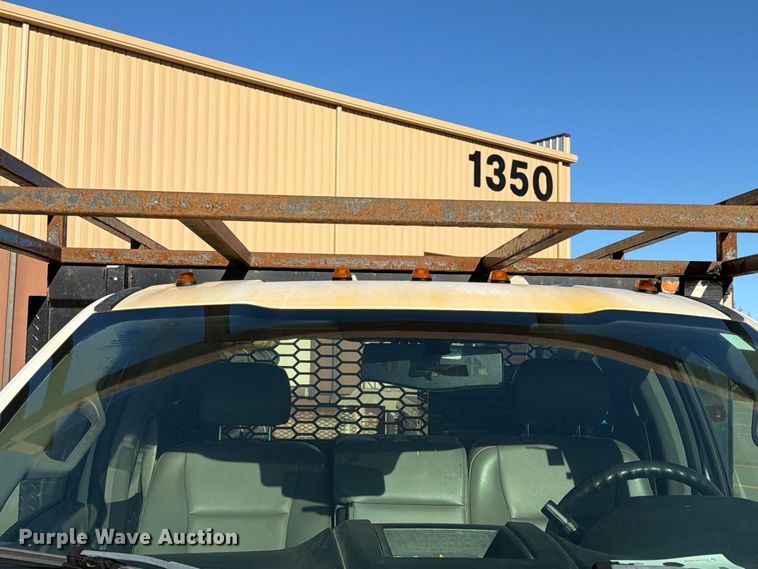 image for item EX1024 2017 Ford F350 Super Duty flatbed pickup truck