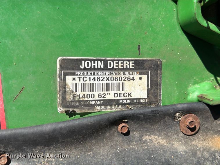 image for item EX1025 John Deere 1445 lawn mower