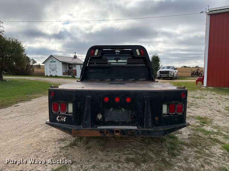 image for item EX1047 2008 Chevrolet Silverado 2500HD Ext. Cab dump flatbed pickup truck