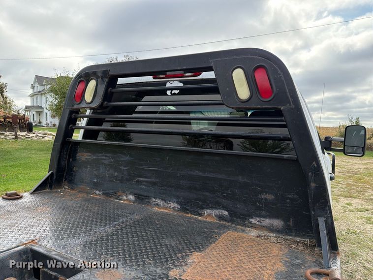 image for item EX1047 2008 Chevrolet Silverado 2500HD Ext. Cab dump flatbed pickup truck