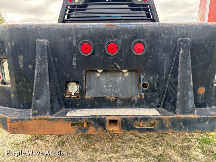 image for item EX1047 2008 Chevrolet Silverado 2500HD Ext. Cab dump flatbed pickup truck