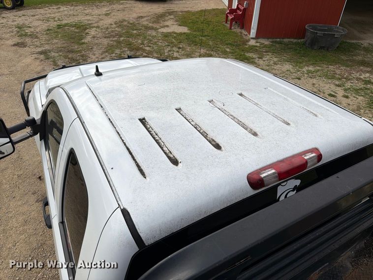 image for item EX1047 2008 Chevrolet Silverado 2500HD Ext. Cab dump flatbed pickup truck