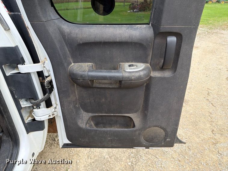 image for item EX1047 2008 Chevrolet Silverado 2500HD Ext. Cab dump flatbed pickup truck