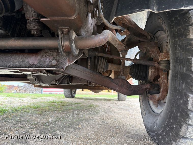 image for item EX1047 2008 Chevrolet Silverado 2500HD Ext. Cab dump flatbed pickup truck
