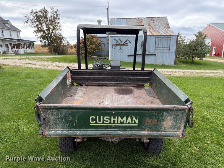 image for item EX1052 1987 Cushman Truckster utility vehicle