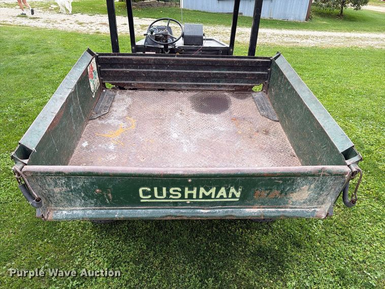image for item EX1052 1987 Cushman Truckster utility vehicle
