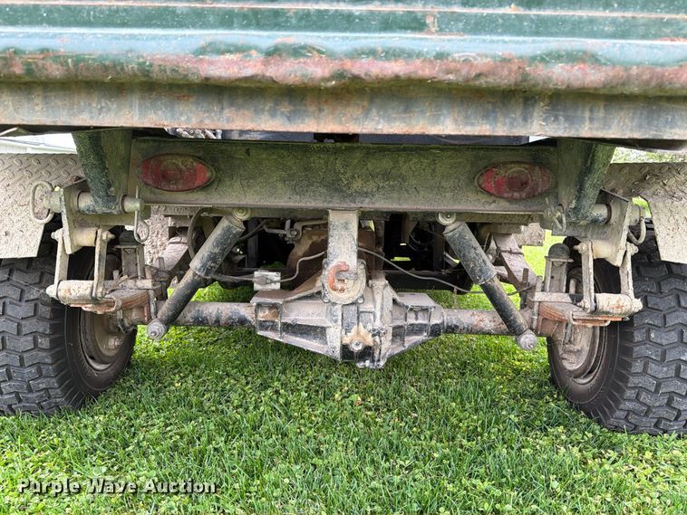 image for item EX1052 1987 Cushman Truckster utility vehicle