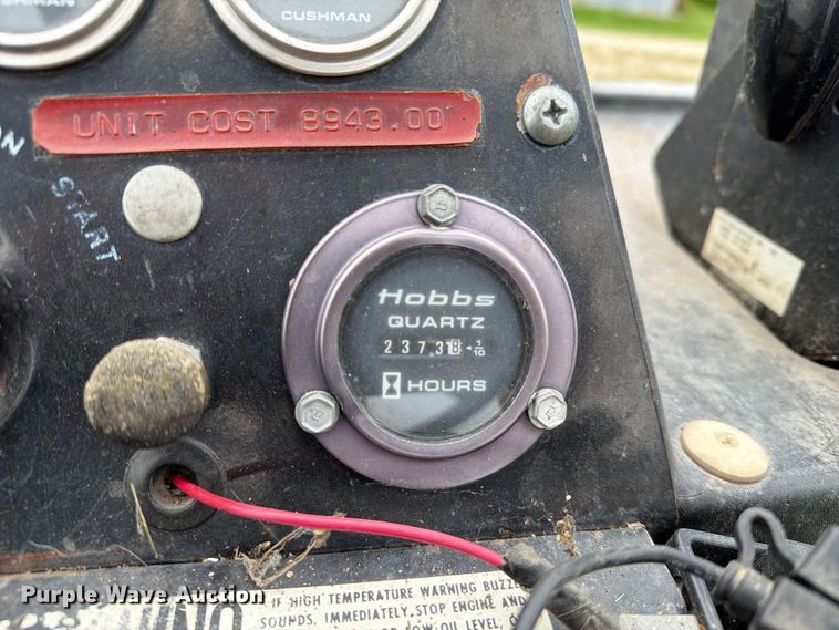 image for item EX1052 1987 Cushman Truckster utility vehicle