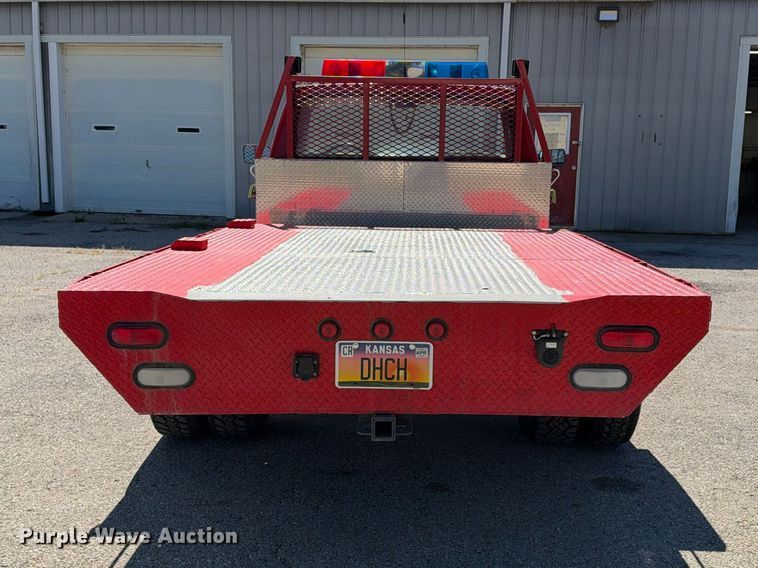 image for item EX2324 1988 Ford F250 flatbed pickup truck
