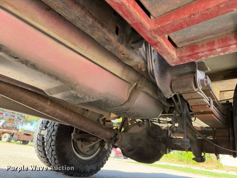 image for item EX2324 1988 Ford F250 flatbed pickup truck