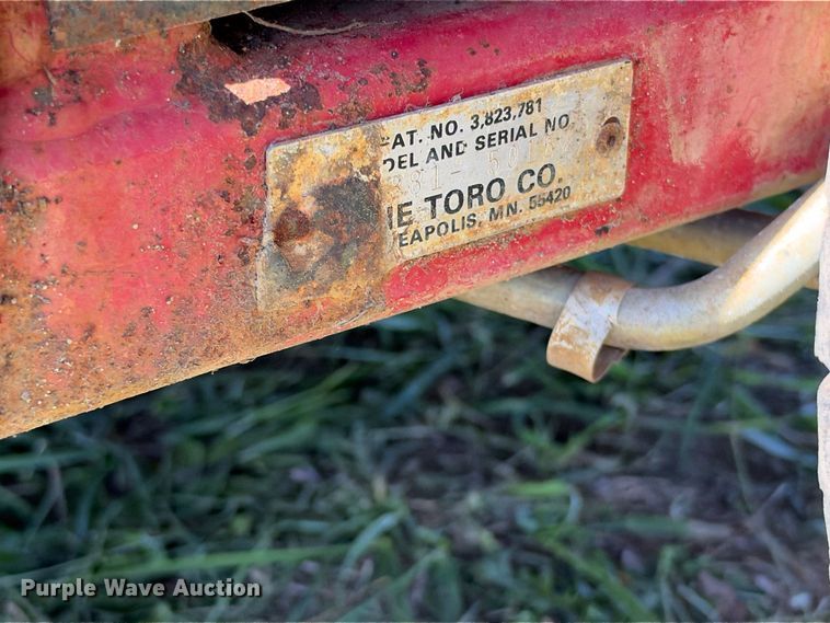 image for item EX2327 Toro Sand Pro 5000  bunker rake