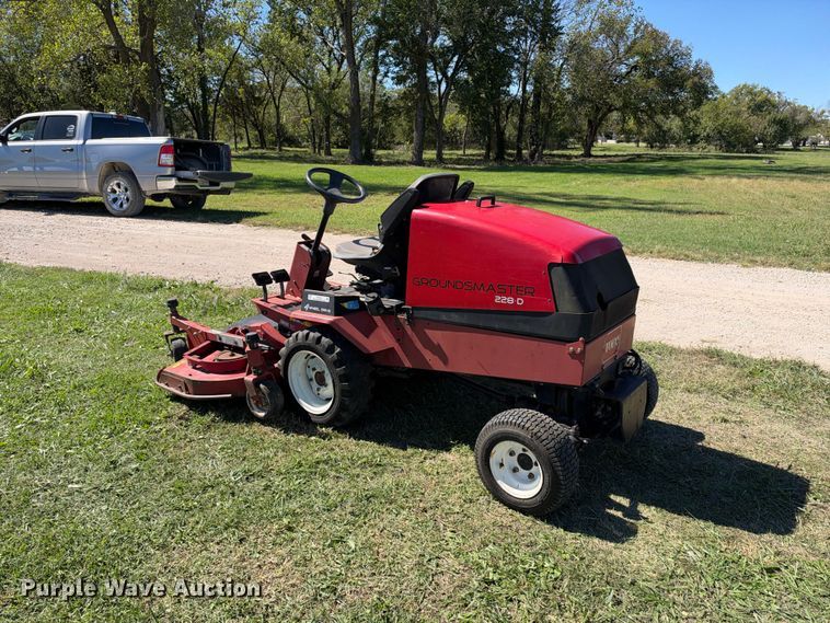 image for item EX2328 Toro Groundsmaster 228-D lawn mower