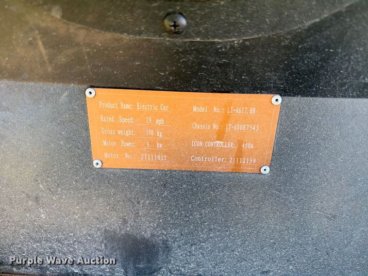 image for item EX2342 Icon LT-A617 golf cart