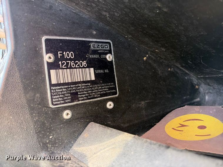 image for item EX2344 EZ-GO golf cart
