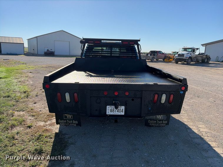 image for item EX2358 1999 Dodge Ram 3500 Ext. Cab flatbed pickup truck
