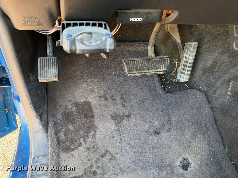image for item EX2358 1999 Dodge Ram 3500 Ext. Cab flatbed pickup truck