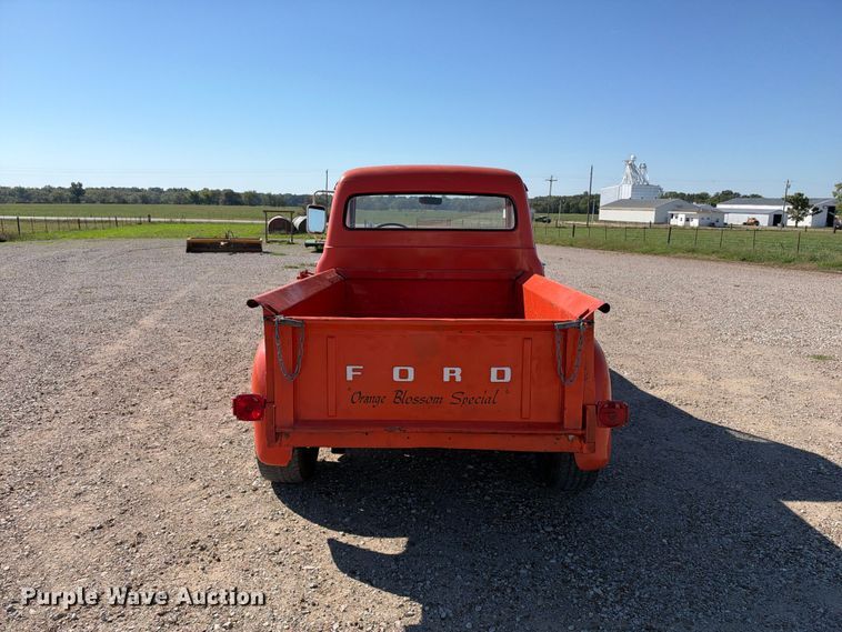 image for item EX2390 1954 Ford F100 pickup truck