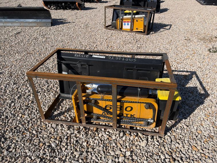 image for item EX2422 2026 AGT SSHH680 skid steer breaker