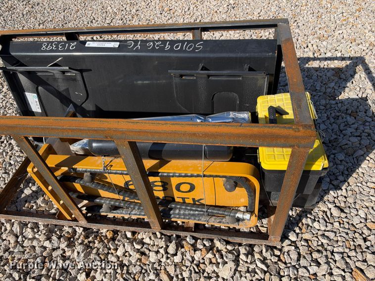 image for item EX2422 2026 AGT SSHH680 skid steer breaker