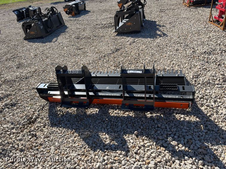 image for item EX2426 2026 Wolverine skid steer rake