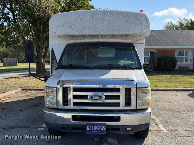 image for item EX2457 2008 Ford E350 Super Duty shuttle bus