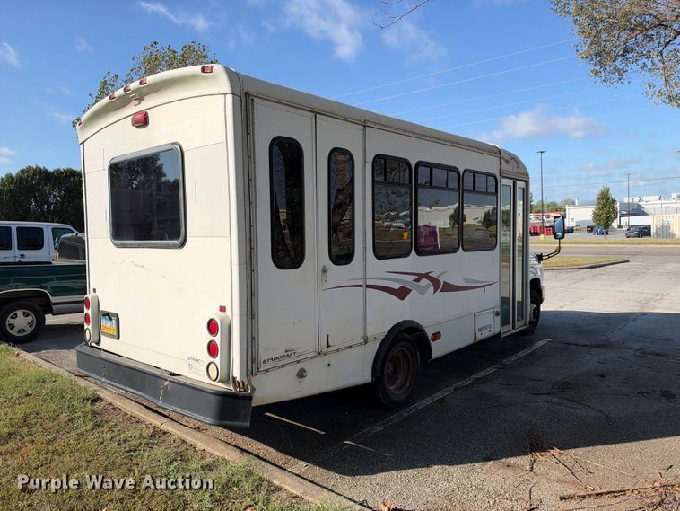 image for item EX2457 2008 Ford E350 Super Duty shuttle bus