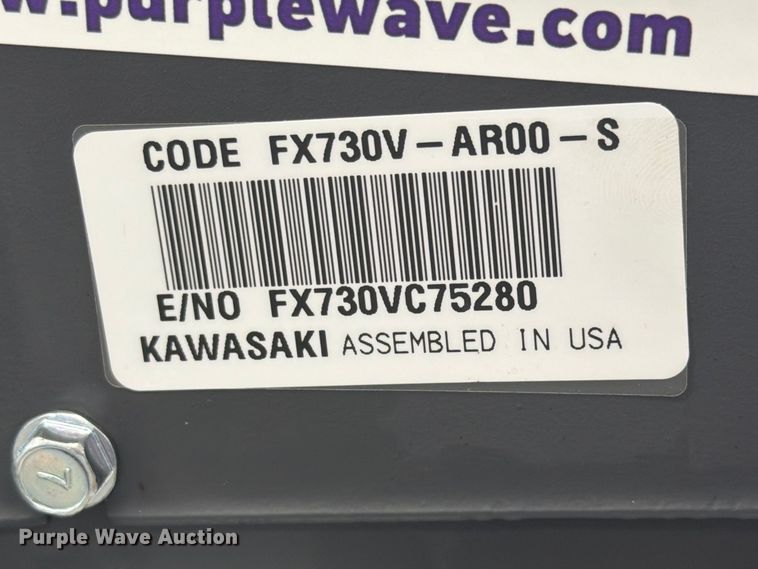 image for item EX4649 2021 Kawasaki FX730V engine