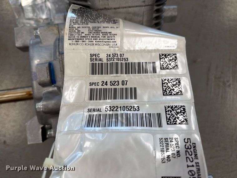 image for item EX4652 Kohler ECV730 engine