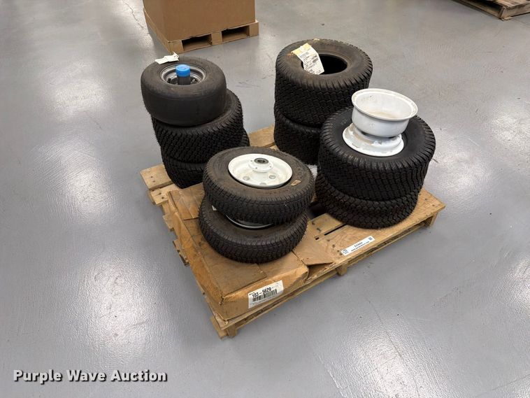 image for item EX4664 Lawn mower tires and wheels