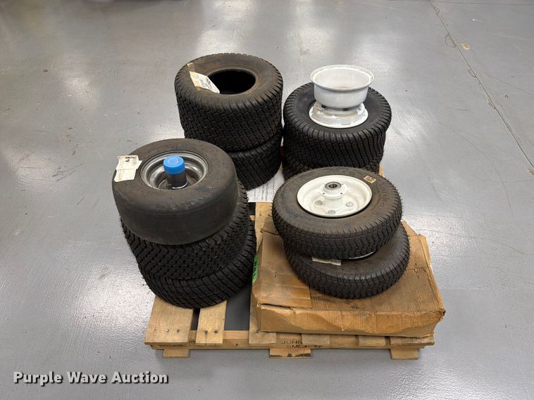 image for item EX4664 Lawn mower tires and wheels