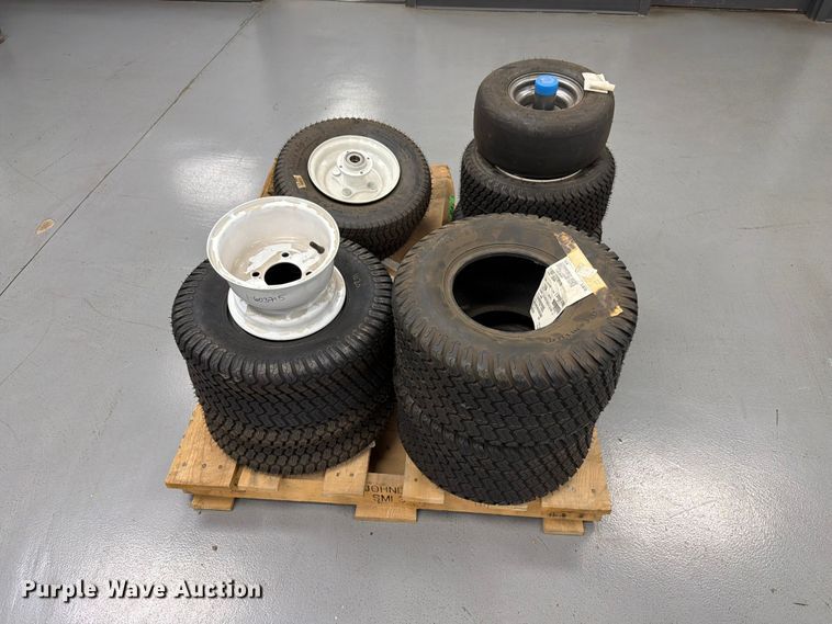 image for item EX4664 Lawn mower tires and wheels