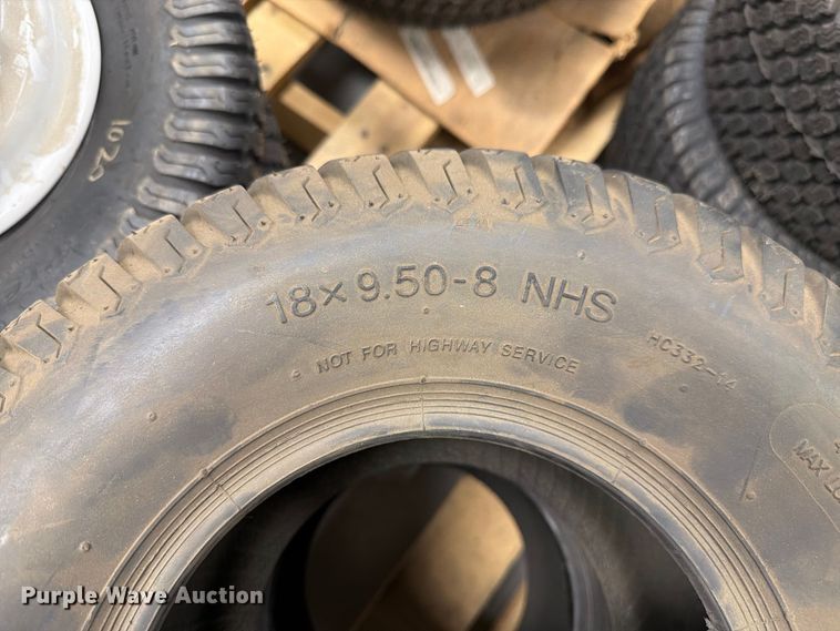 image for item EX4664 Lawn mower tires and wheels