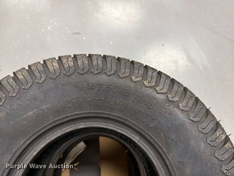 image for item EX4664 Lawn mower tires and wheels