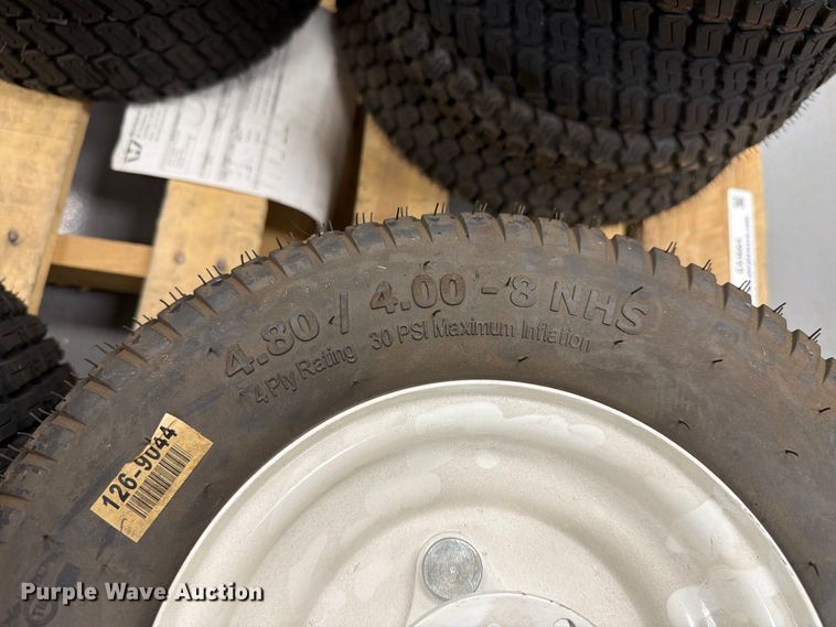 image for item EX4664 Lawn mower tires and wheels
