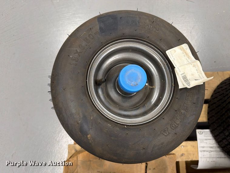image for item EX4664 Lawn mower tires and wheels