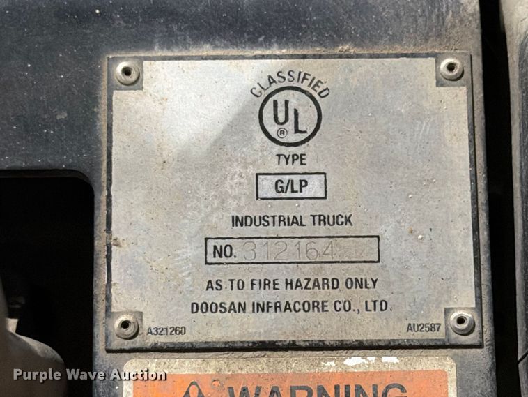 image for item EX4666 Doosan G25E3 forklift