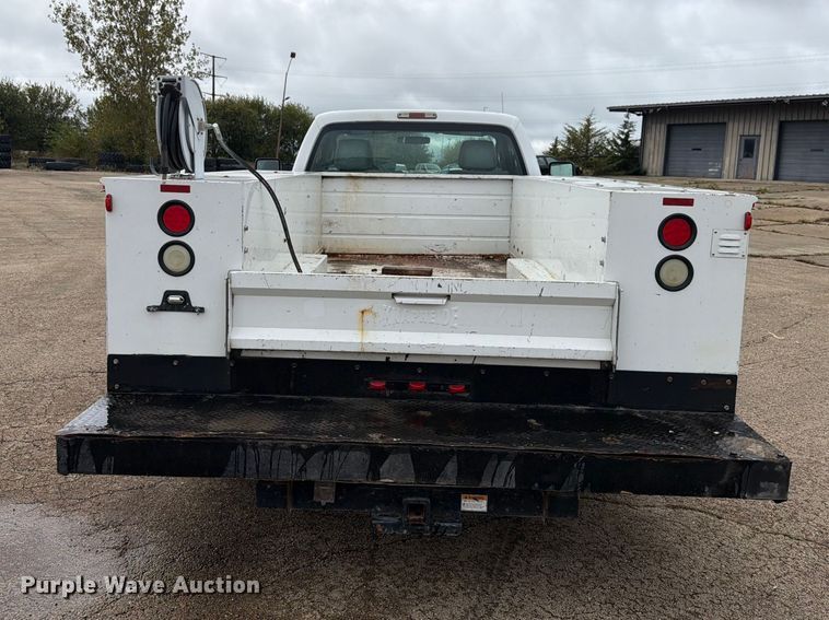 image for item EX4669 2012 Ford F350 Super Duty utility bed pickup truck