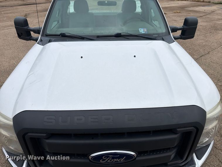 image for item EX4669 2012 Ford F350 Super Duty utility bed pickup truck