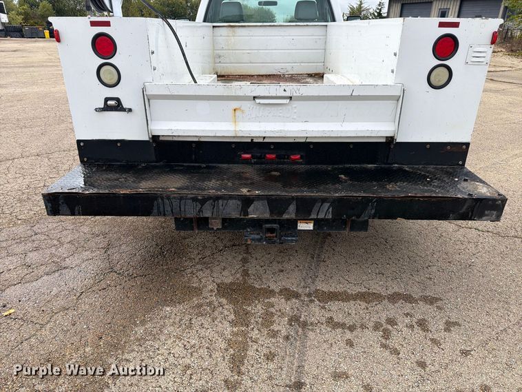 image for item EX4669 2012 Ford F350 Super Duty utility bed pickup truck