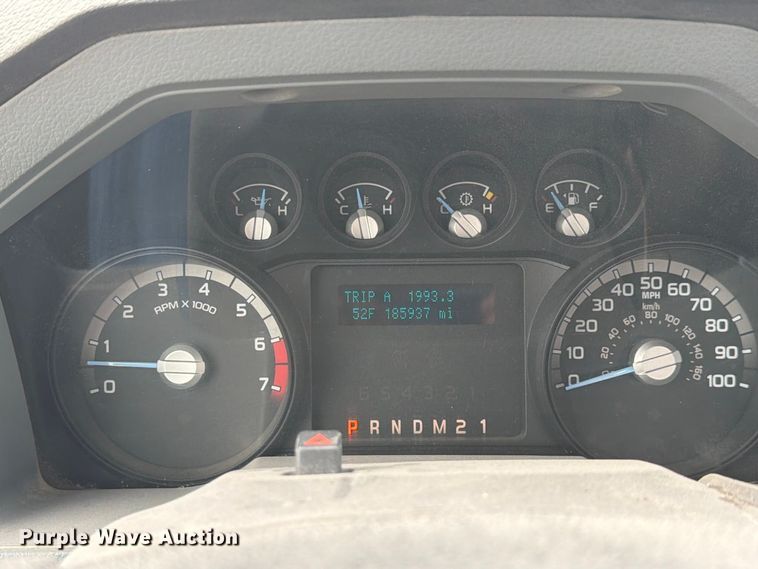 image for item EX4669 2012 Ford F350 Super Duty utility bed pickup truck